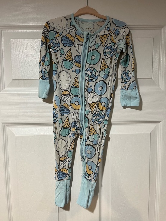 Little Sleepies Other - Little Sleepies Sweet Treats Dessert Print bamboo zippy 3-6m